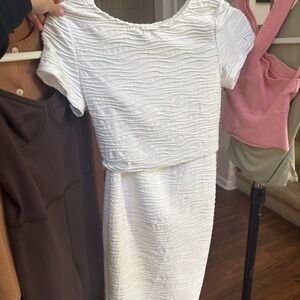 Princess Polly White 2 piece set